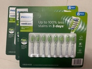 (8件裝) PHILIPS 飛利浦 Sonicare Diamondclean系列 電動牙刷刷頭 (Philips Sonicare Diamond Clean Replacement Brush H