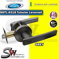ST Guchi Tubular Lever Lockset Heavy Duty Grey SGTL6318 SGTL-6318