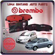 Honda City SEL GD8 , Jazz GD SAA Front / Rear Brake Pads , Disc Brake Pad Brembo Ceramic NAO *Origin