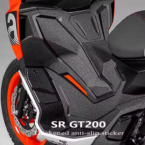 SRGT 200 Motorcycle Accessories Tank Pad Armor Sticker Foot Pedal Thickened Rubber Protective Sticke