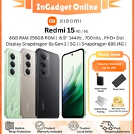 [PROMO] Redmi 15 5G | Snapdraon 6s Gen 3 | 7000mAh battery | NFC Support | 6.9'' Display | Original