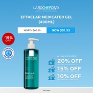 LA ROCHE-POSAY Effaclar Micropeeling Purifying Gel 400ml | Face Wash with Salicylic Acid for Face, B