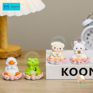 MW Animal Figurine Statue, Cartoon Animal Office Decorations Decorative Sculpture,  Desktop Good Luc