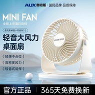 Oaks Plug-In Small Fan Socket Electric Fan Office Small Student Desktop Fan Portable Electric Fan Mi