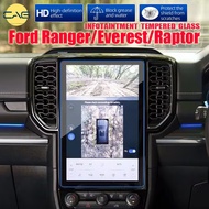Tempered glass screen protector For Next Gen Ford Ranger Wildtrak 2024 2023 2022 12 inch Ford Everes