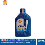 Shell ADVANCE AX7 4T 10-30W MATIC 0.8L