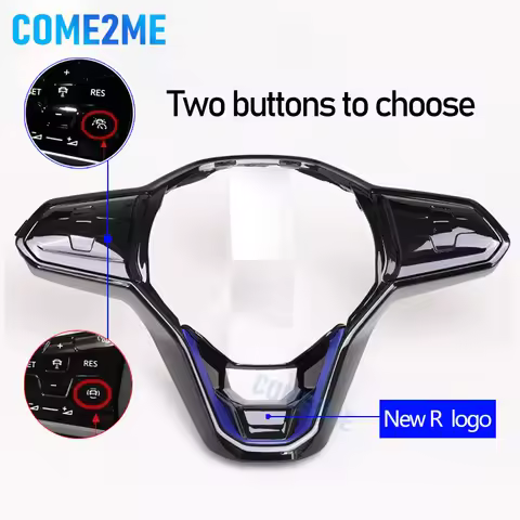 For Golf 8 Golf MK8 GOLF 8 R Steering Wheel Trim Frame Blue