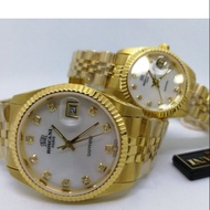 Roscani Paris Couple Analogue BG397450 & BL398450 with Box