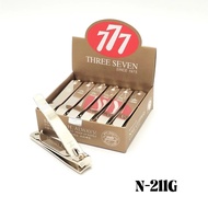 Gold Colour Boxes 777 BRAND NAIL CLIPPER series / Three Seven 777 Nail Clipper (Made in Korea) / pen