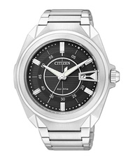 Citizen AW1020-53E AW1020-53 AW1020 Eco-Drive Men's Black Dial Watch