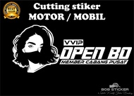 TERBARU ! Cutting sticker Open Bo Stiker Open BO sticker open bo Michat