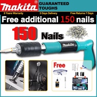 [150 Nails]MAKITA Original Nail Gun Heavy Duty Manual Steel Rivet Gun Easily Penetrates Concrete Wal