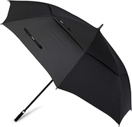 G4Free 72 Inch Automatic Open Golf Umbrella Extra Large Oversize Double Canopy Vented Windproof Wate