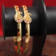 New Designs Adjustable Kadali Bangles Indian Bangles Gelang Tangan - Set of 2 Indian Bangles