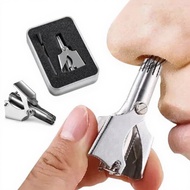 Nose Hair Trimmer for Men/Woman Stainless Steel Manual Trimmer for Nose Vibrissa Razor Shaver Washab