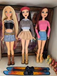 Mattel my scene barbie vintage chelsea barbie and nolee我的主張芭比