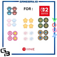 IINE Thumb grips analog caps silicone for Joycon Nintendo Switch 2