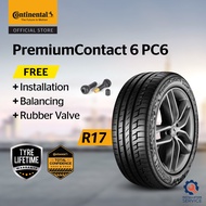 Continental PremiumContact PC6 R17 245/55 MO-V (with installation)