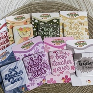 Teacher's Day Pin Badge | Square Pin Badge | Teacher's Day Gift