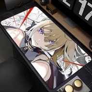 Mouse Pad PC Anime Girl Evelyn HD Print Mousepad Laptop ZZZ Gamer Cabinet Keyboard Pad Zenless Zone 