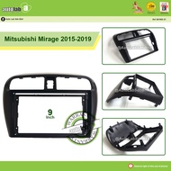 Big Screen Casing Android 9" Mitsubishi Mirage 2015-2019 (without Socket)