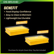 Penutup Kuih Acrylic / Bakery Display Cover DS Brand M1