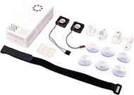 SummitLink V3 Case Dual Fans For Stratux ADS-B Kit Fits AHRS Module And GPYes (White)