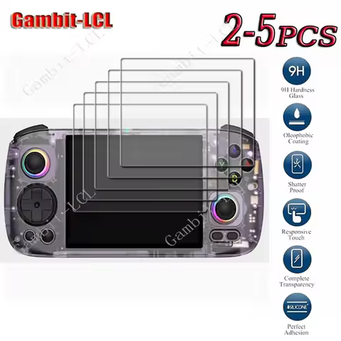 2-5PCS 9H Tempered Glass For ANBERNIC RG406H RG 406H Handheld Game Console 4inch ON ANBERNICRG406H S