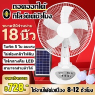 [ซื้อ 1 แถม 1]พัดลมโซล่าเซลล์ 18 นิ้ว พัดลมโซล่าเซล solar fan พัดลมโซล่าเซลล์ พัดลมพลังงานแสงอาทิตย์