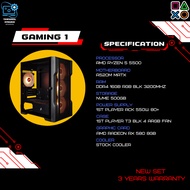 CUSTOM GAMING PC SET BAJET MESRA POKET