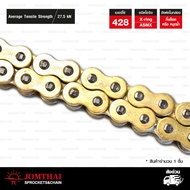 โซ่ดำหมุดทอง JOMTHAI 428HX-GB 132 DL สินค้ามีรับประกันของแท้ 100 เปอร์เซนต์