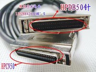 熱銷 SCSI線 HPCN50對HPDB50  DB50轉CN50    鐵殼 1.8米