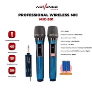 Mic Wireless Microphone Wireless Dan Karaoke Mic Tanpa Kabel