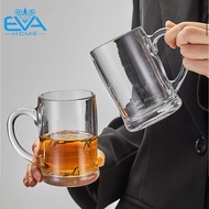 Set 12 Cốc Bia Thuỷ Tinh Sang Trọng WH Glass Beer Mug QB6028-360 / Ly Quai Pháp Thuỷ Tinh Dùng Uống