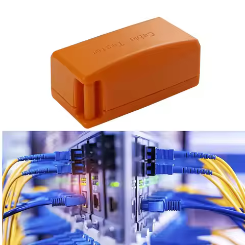 UTP Cable Tester Detect Far Near Middle End's Fault Point of RJ45 Cable Connector for CCTV Camera Te