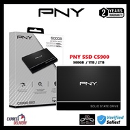 PNY SSD CS900 SATA3 2TB Internal SATA SSD Solid State Drive SSD7CS900-2TB-RB / 1TB / 500GB