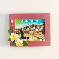 European Tourism ANDORRA ANDORRA Tourism Commemorative Creative Landscape Decoration Magnetic Refrig
