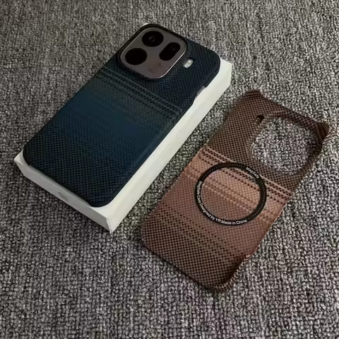 Slim Frameless Carbon Fiber Pattern PC For Magsafe Magnetic Case For OPPO Find X9 X8 Pro Ultra X8S +