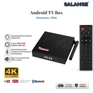 Salange Android TV Box, TX68 Android 12.0 TV Box 2GB/4GB RAM 16GB/32GB/64GB ROM, H618 Quad Core Smart Android Box Support 2.4/5.8GHz Dual WiFi 4K H.264 HD