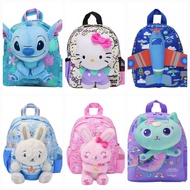 Smiggle 3D Teeny Tiny Preschool Kindergarten Backpack for Boys and Girls Hello Kitty, Cat Mermaid, S