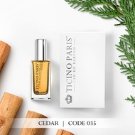 TICINO PARIS Cedar eau de parfum for unisex (code 035)