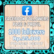 pengikut followers facebook profil & fanspage permanen