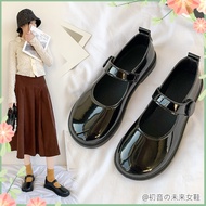 mary jane shoes mary jane heels Mary Jane Junior High School Girl's Leather Shoes - Black British St