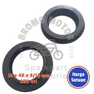 Front Shock Dust Cover Seal kawasaki DTRACKER D-TRACKER KLX 150 BF USD Up Side Down 35 48 8/ 13 mm (