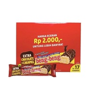 READY - BENG BENG REGULER 1 DUS 17 PCS X 25GR, BENG BENG 1 BOX 17 PCS WAFER COKELAT CARAMEL RICE CRI
