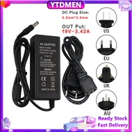 Yttdmen เครื่องชาร์จ3.42A 19V 5.5X2.5อะแดปเตอร์ AC มมสำหรับ JBL Xtreme Xtreme 2 JBL Boombox ลำโพงไร้สายแบบพกพา EU US UK AU