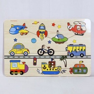 Educational Toys - Knob Transportation Puzzle