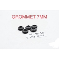 7mm Flexible Grommet Hydroponic Rubber Seal Grommet PE Hose Inner Diameter 7 mm Water Pipe Seal Ring