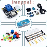 KANGNAI ESP32 Starter Kit, DIY Development Board Starter Kit, Standard Learning Professional WiFi De