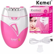 KEMEI KM 189A เครื่องถอนขนไฟฟ้า ไร้สายชาร์จไฟผ่านUSB เครื่องกำจัดขน เครื่องถอนขน ที่ถอนขนรักแร้